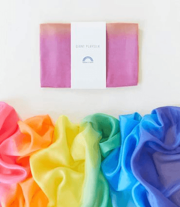 彩虹絲巾(加大款) Giant Rainbow Playsilk