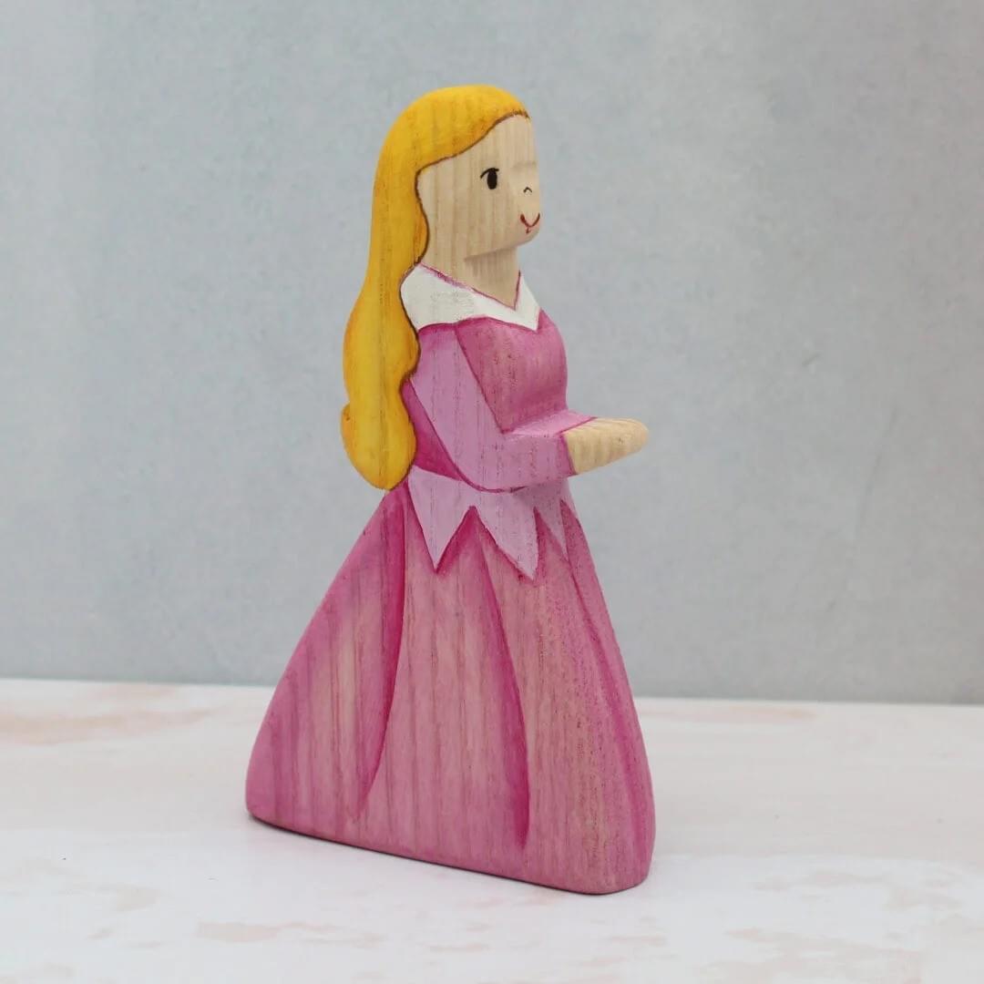 《限量版人偶》 童話公主-睡美人歐若拉 Sleeping Beauty Wooden Princess Figure / Limited Edition