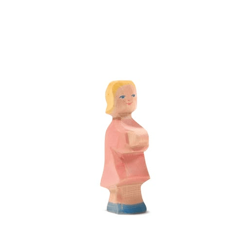 農場家庭系列|小女兒(Daughter)木製手工公仔