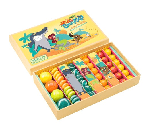 聯名玻璃彈珠收藏組|58顆繽紛登場 ZIG AND SHARKO- 58 Pack