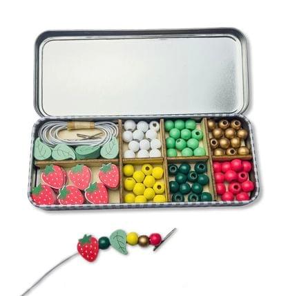 草莓手鍊手作盒 Strawberry Beading Kit