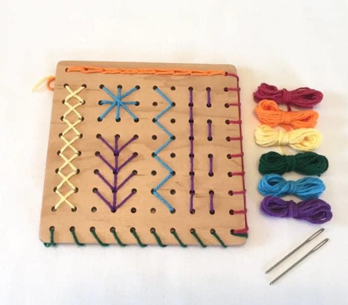 縫紉練習板|Sewing Board 手眼協調 × 小肌肉訓練 × 創意發展