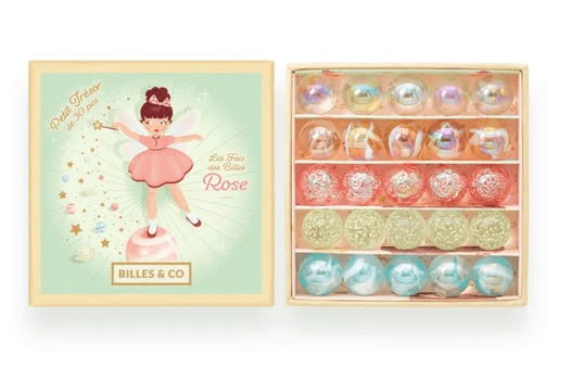 夜光秘寶|玻璃彈珠珍藏組(25顆)Rose Fairy Mini Box - 25 Pack