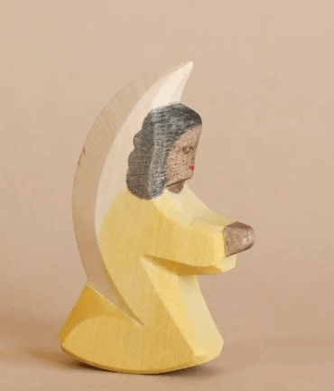 節慶系列|黃衣小天使( Little Angel Yellow) 木製手工公仔