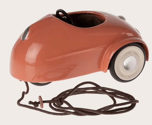 珊瑚紅色小車 Car, Mouse - Coral