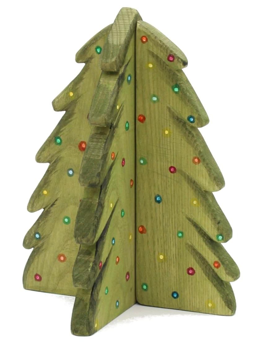 《限量版》繽紛燈飾木製聖誕樹Twinkling Lights Wooden Christmas Tree – Limited Edition