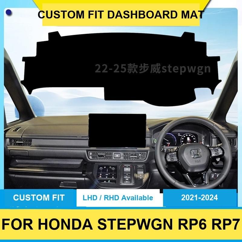 Premium Anti-Slip Dashboard Cover Dash Mat for Honda STEPWGN-RP6-RP7