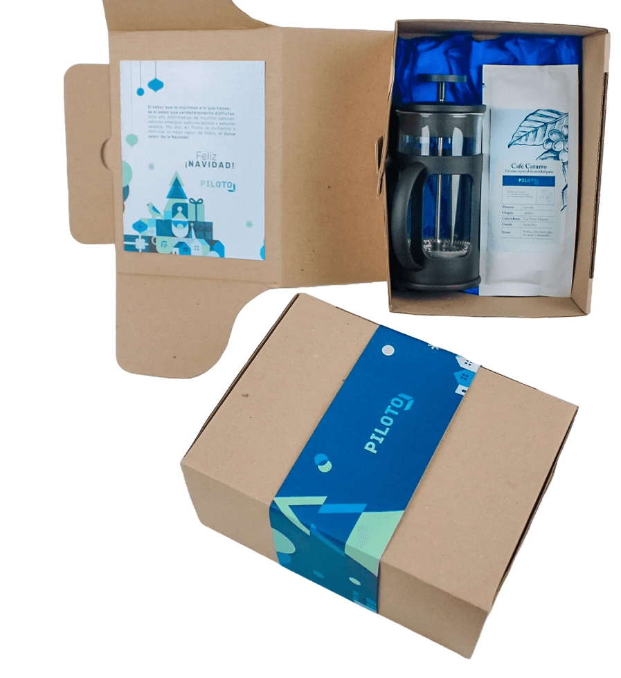 Caja Premium Café & Estilo – Ritual de Café Elegante para Regalar