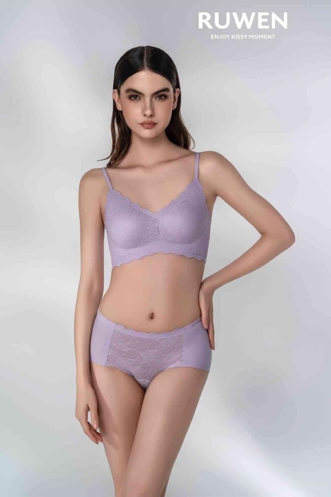 RUWEN Summer Lace Sling Underwear Set