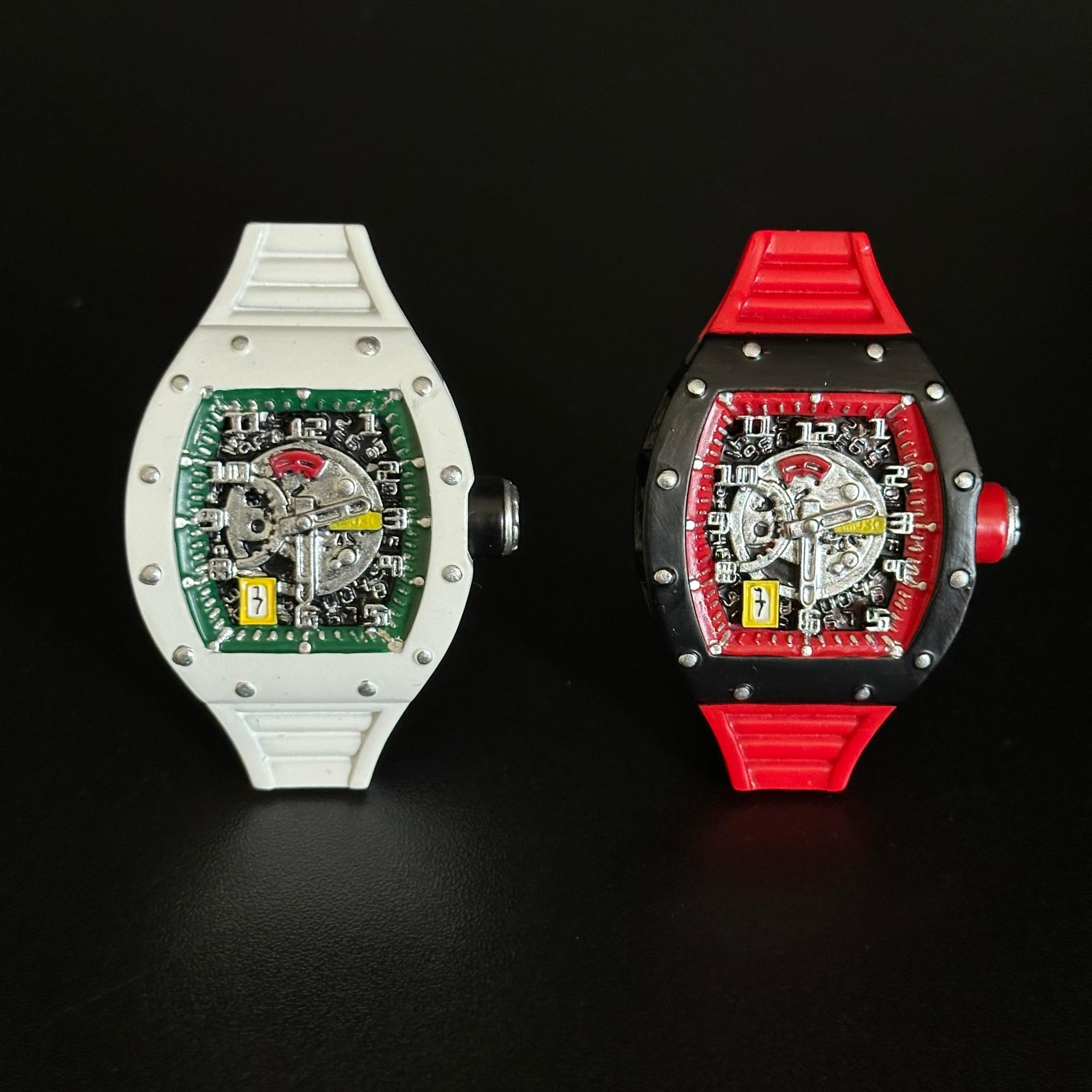 Luxury Richard Mille Style Hand-Painted Resin Car Air Freshener Dashboard Aromatherapy Diffuser