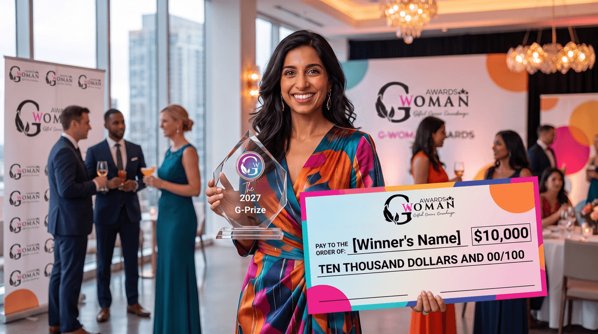 The G-Prize — a $10,000 award for media that moves women forward