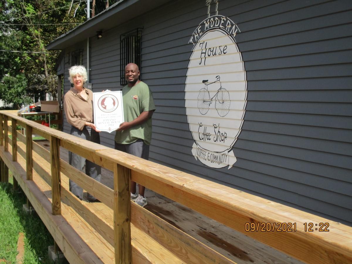 D'Piano House historic marker presentation