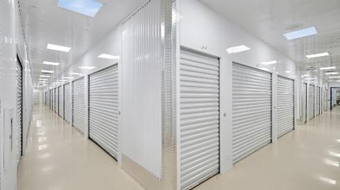 Indoor storage lockers