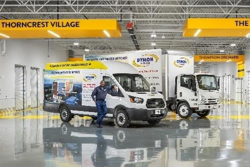 DYMON moving trucks