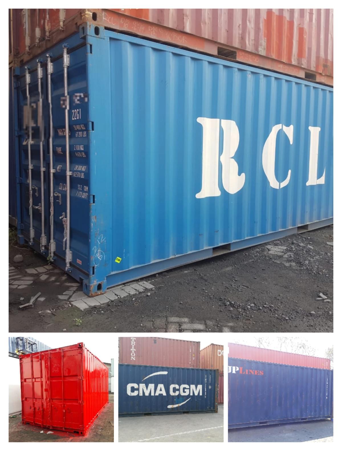Dry container 20 feet