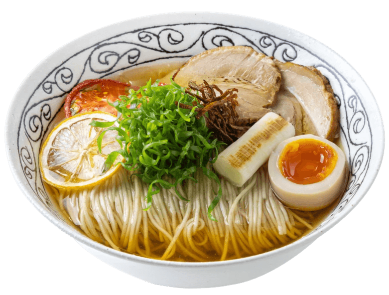 やまなし源水ラーメンの提供イメージ