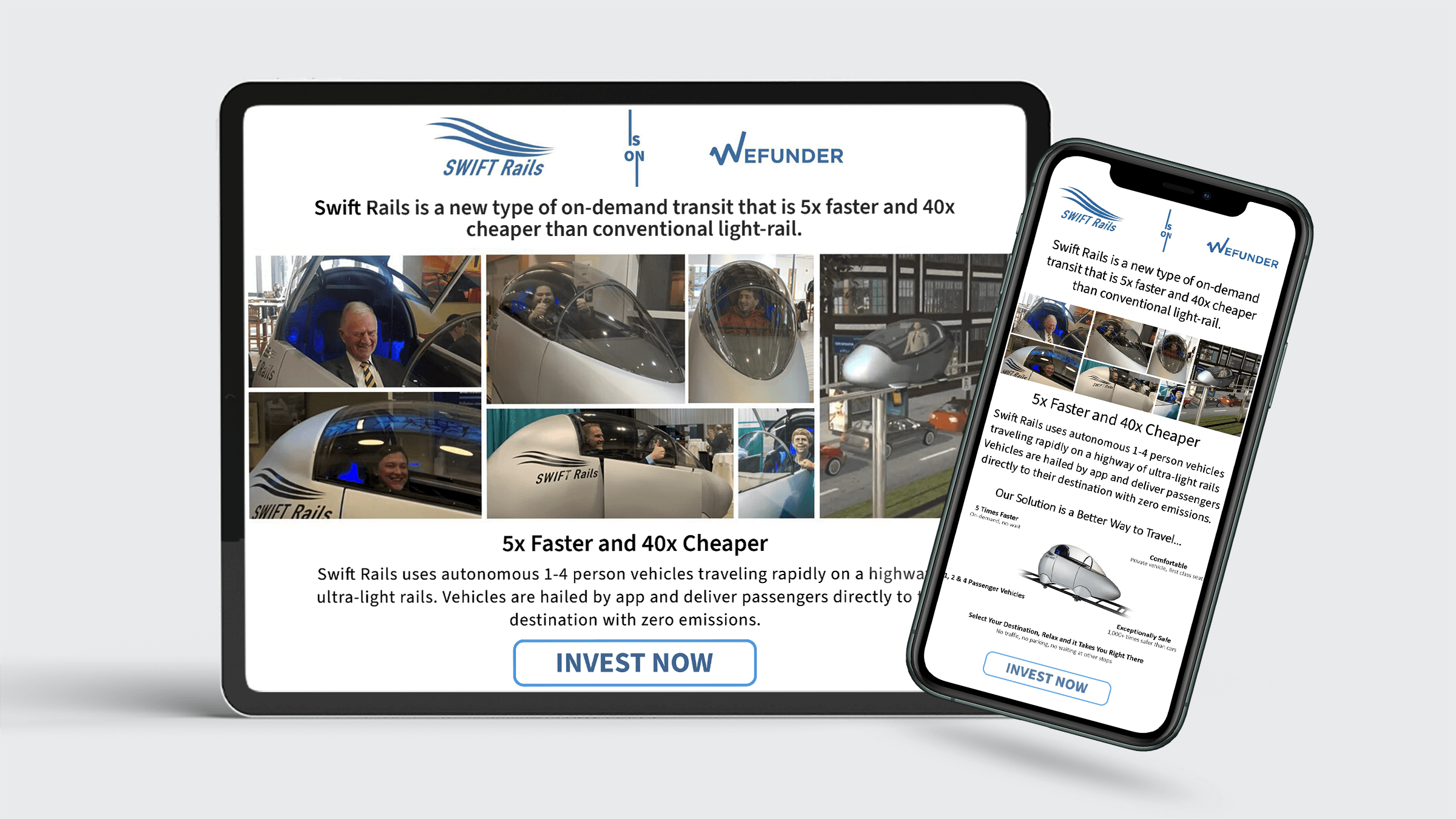 Swift Rails case study visual