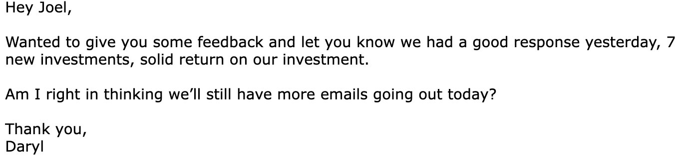 Compile Potential Investors List