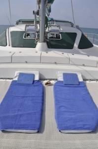 catamaran hosting in Fakarava