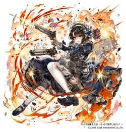 ゲーム用キャラクターイラスト「【焼尽仕】ブレンネン」