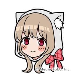 グッズ用イラスト「まよ。」