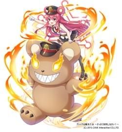 ゲーム用キャラクターイラスト「【爆巡査】ミシェル」