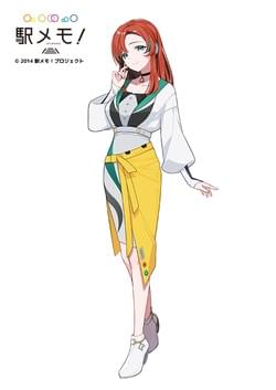 ゲームキャラクターイラスト「アイラ・ヒューストン」