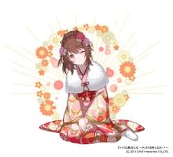 ゲーム用キャラクターイラスト「【御年始】ラナン」