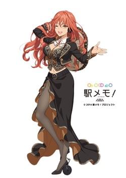 ゲームキャラクターイラスト「フランシスカ・テキーラ」