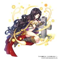 ゲーム用キャラクターイラスト「【硝子棺】グリフィナ」