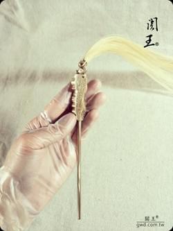 銅 - 祥龍托天馬尾拂塵