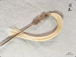 銅 - 祥龍托天馬尾拂塵