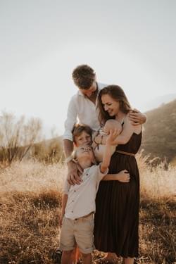 Dirk, Feikje, Jep, Siem en Boaz Geurts