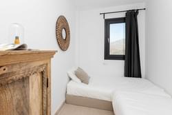 Slaapkamer van casas Trevélez en Pampaniera