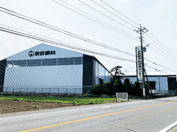 在庫センター外観（群馬県伊勢崎市）