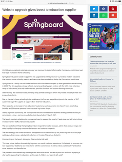 Press Release Springboard Supplies