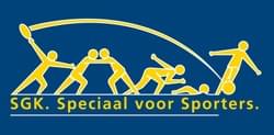 Logo SGK. Speciaal voor Sporters.