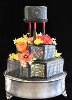 Darth Vader Wedding Cake