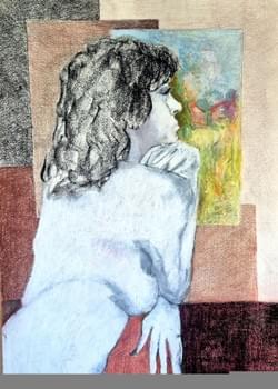 Yoko standing by the window 2026