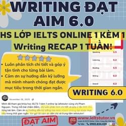 🔥 IELTS TUTOR - Luyện thi IELTS ONLINE 1 kèm 1 đảm bảo đầu ra band 6.0 - 7.0 - 8.0 (sửa bài siêu kỹ từng dấu chấm, lỗi phát âm...) 🚀 Có lớp IELTS cấp tốc (Academic & General) 