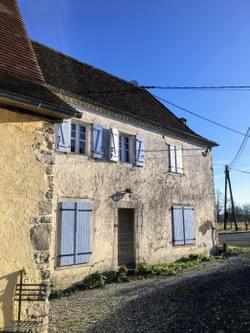 The original farmhouse