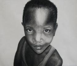 Girl in Charcoal