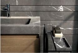 Sign ALL marble basin