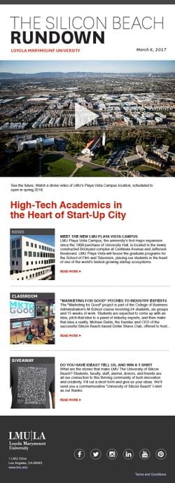 SILICON VALLEY NEWSLETTER EMAIL