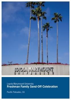 FRESHMAN SEND OFF INVITATION (FRONT)