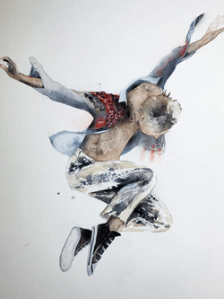 CENTAUR choreography by Pontus Lidberg for Danish Dance Theatre 2020  Photo Raphael Frisenvoenge Solholm  Costumes Rachel Quarmby-Spadaccini