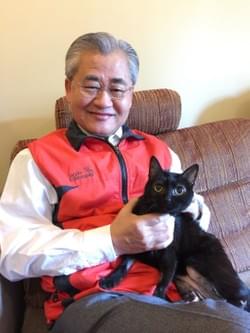 家裡的貓老大；龍角散