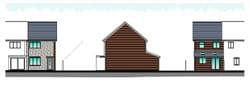 Double storey extension to side