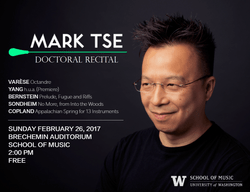 Mark Tse's doctoral recital