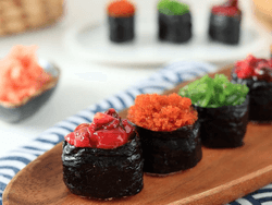 Frozen masago tobiko chuka idako